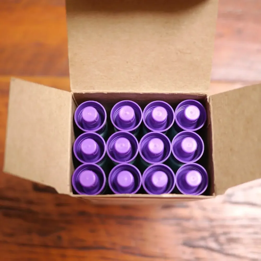 Box Lot 12 NEW Vtg Sanford VIS A VIS Broad Tip PURPLE Overhead Projector PENS